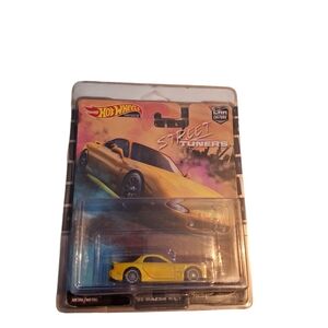 Yellow Street Tuners Toy Car